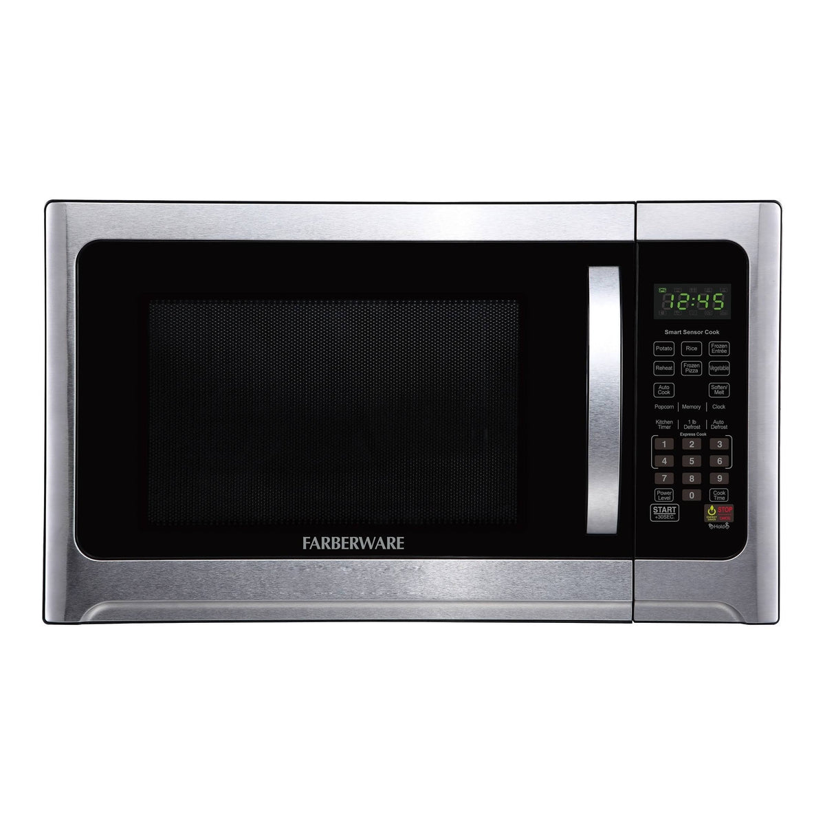 1.2 Cu. ft. 1100-Watt Stainless Steel/Black Microwave Oven W4287