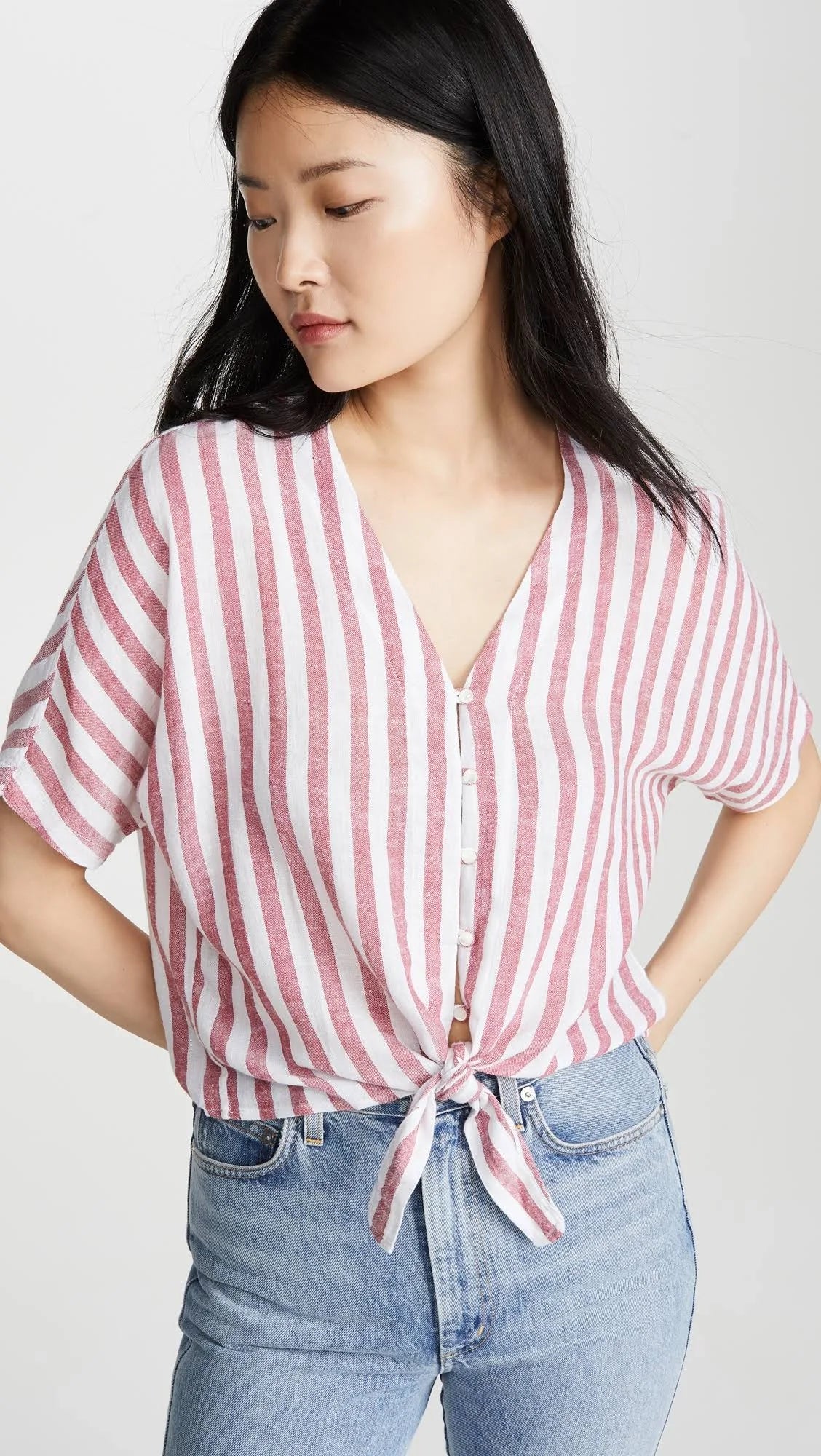 Carmine Button Down Shirt Y16338