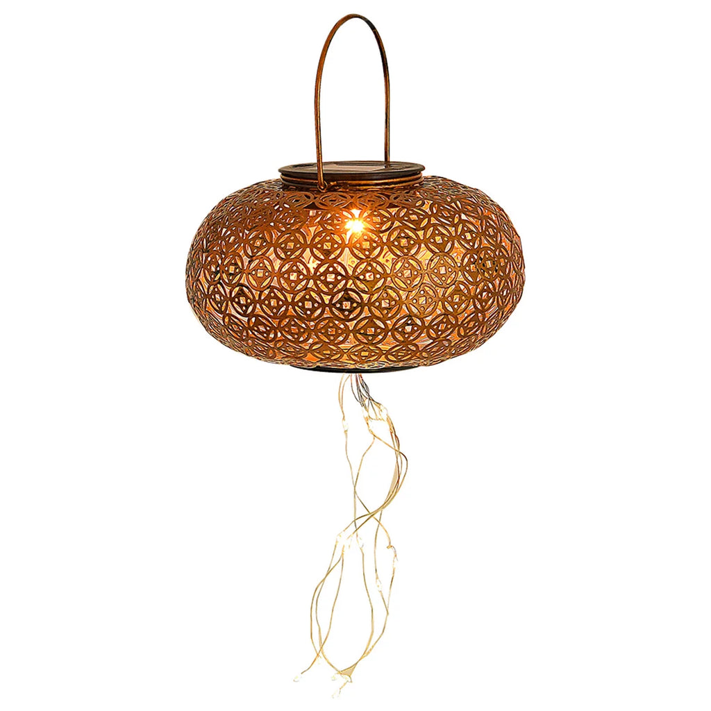 Solar Powered Chinese Lantern String Lamp S6229