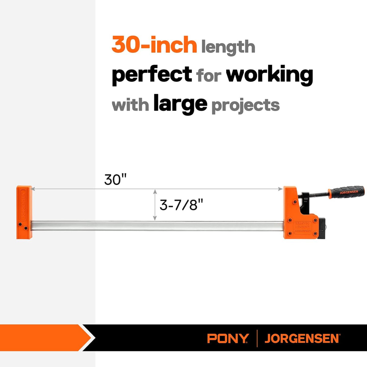 24-inch 90° Parallel Jaw Bar Clamp, 2-pack R527