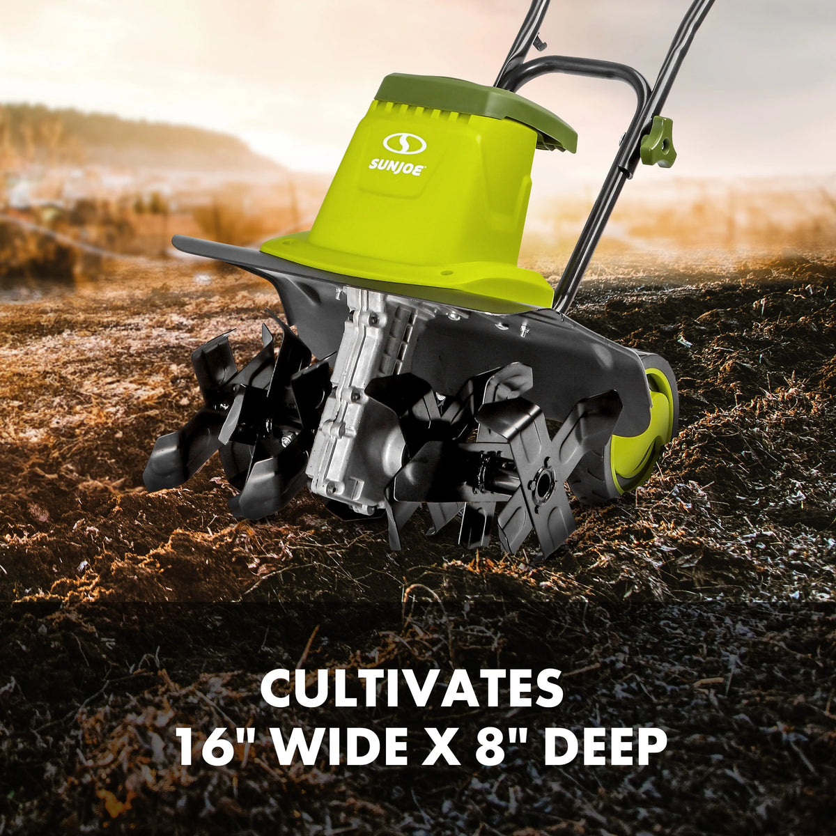 Electric 16-inch Garden Tiller Cultivator A584280