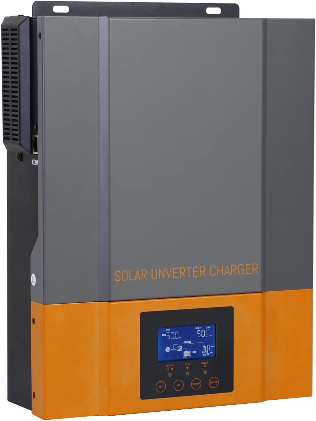 3600W Solar Hybrid Inverter 24V DC to 220-230VAC with 120A MPPT Charge Controller M1536