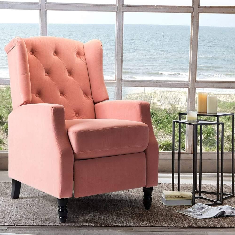 Linen Manual Recliner I917