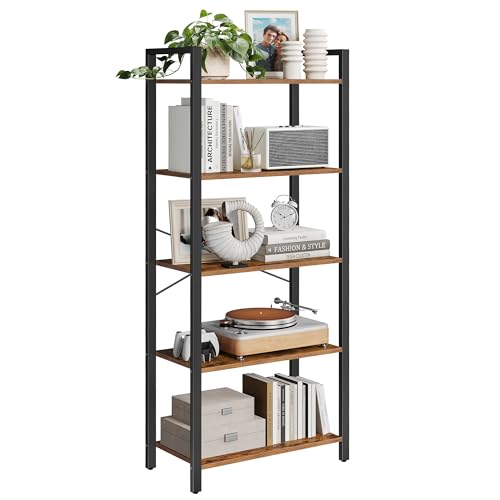 6-Tier Bookshelf with Steel Frame P8424