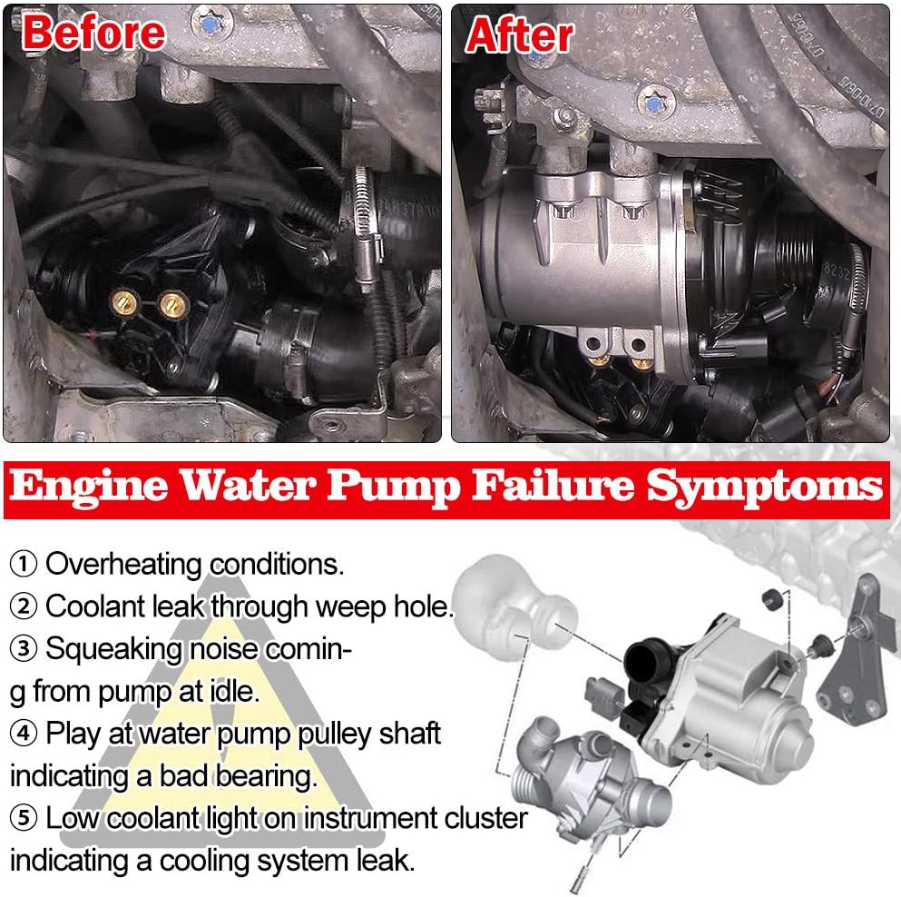 Electric Water Pump for BMW 3.0L Engine F224
