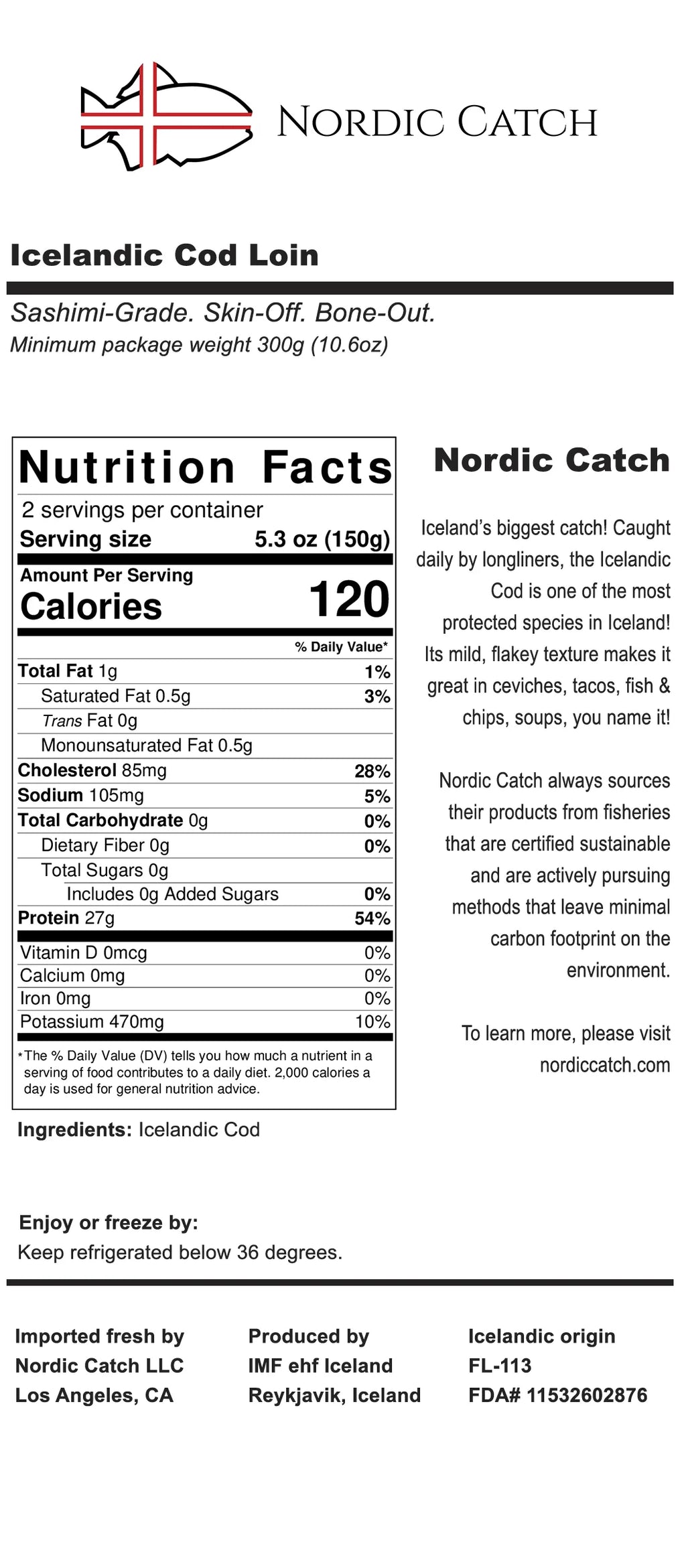 2lb Bundle Fresh Cod & Haddock I677445