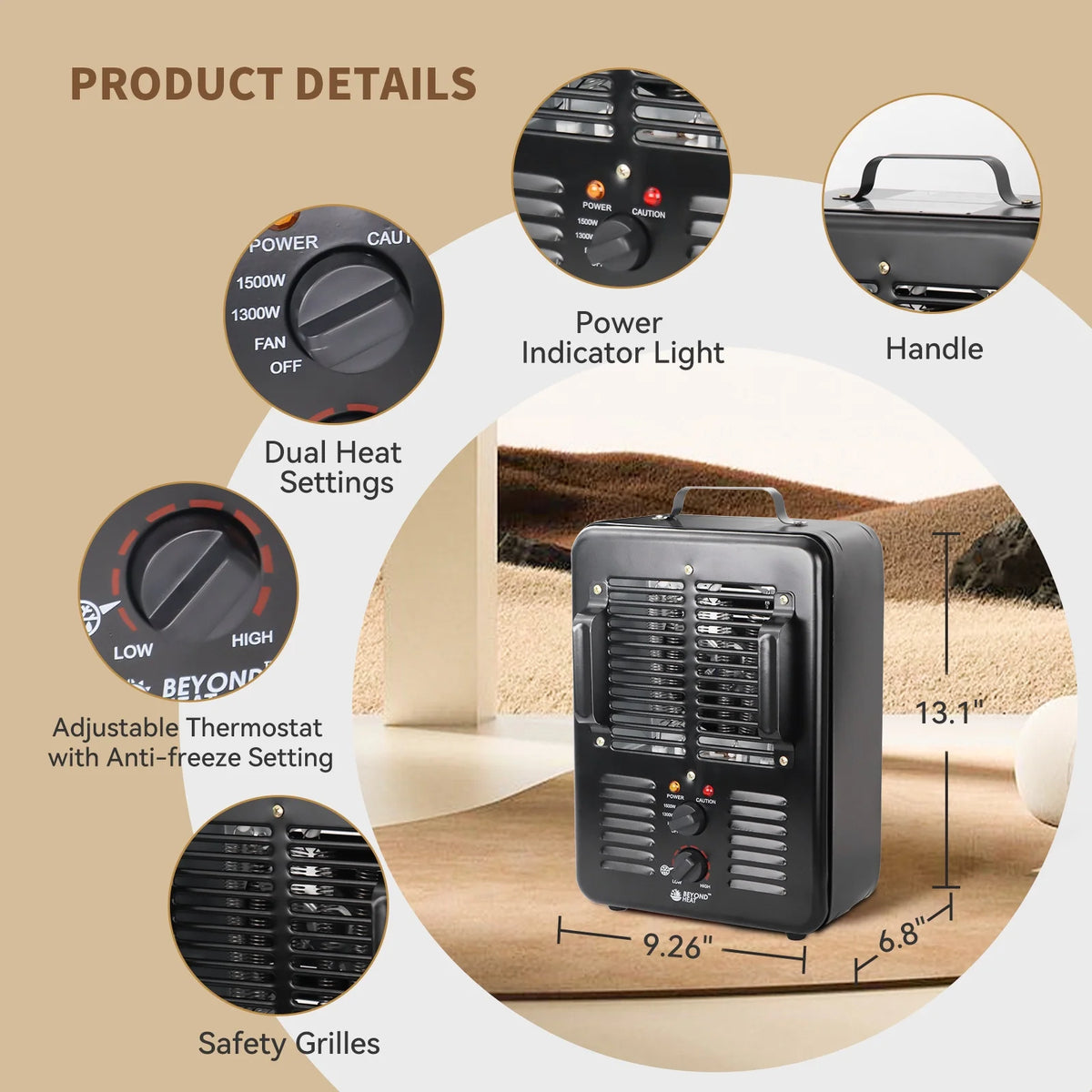 Milkhouse Utility Heater H878