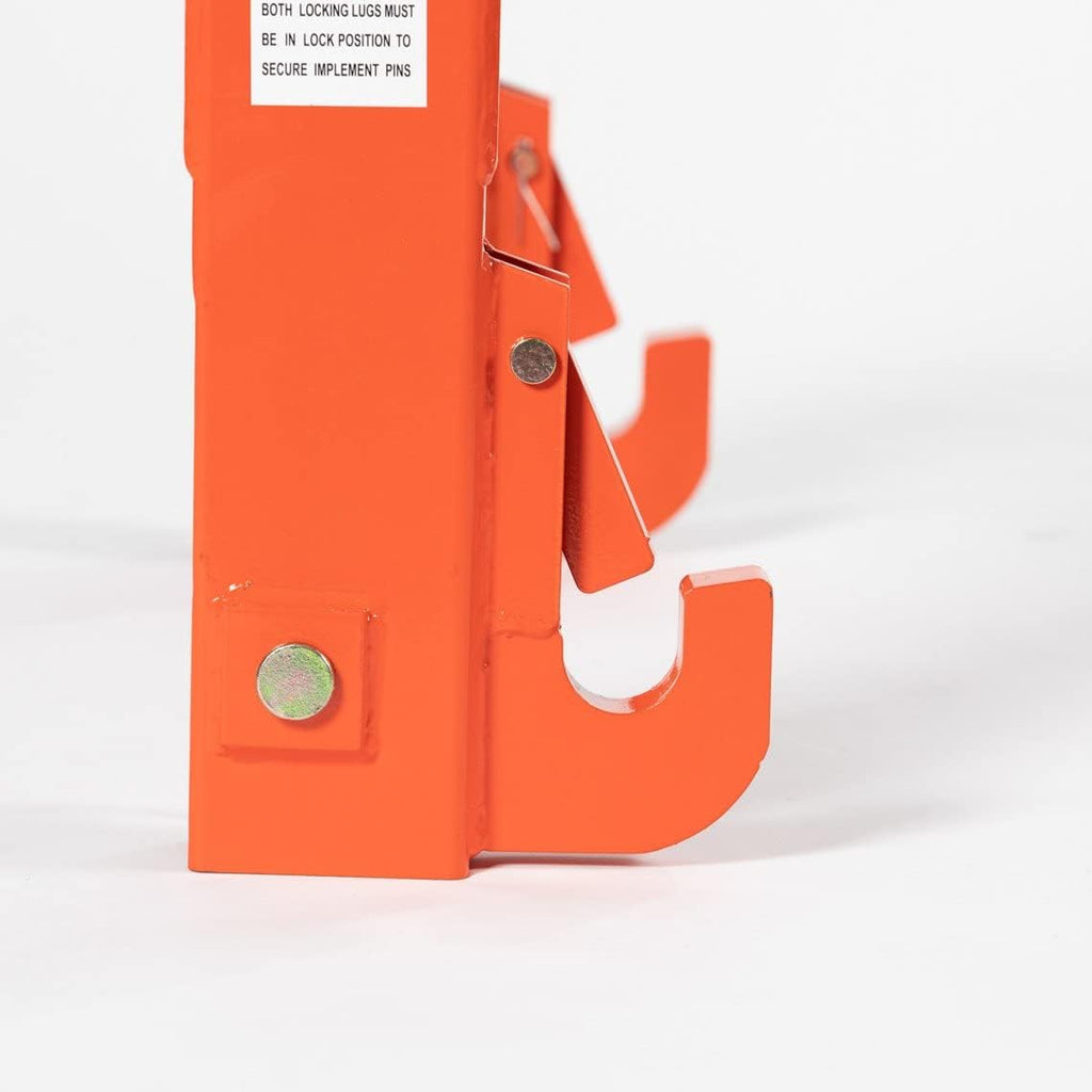Orange Category 1 and 2 3 Point Quick Hitch W144