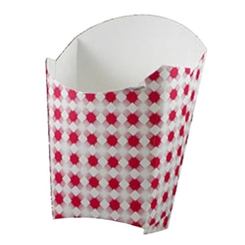 Large French Fry Carton 5 oz. 1000/Case V47187