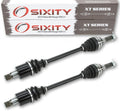 Rear Left Right Axles XT Pair for Polaris 800 Ranger RZR S 4 4X4 S858