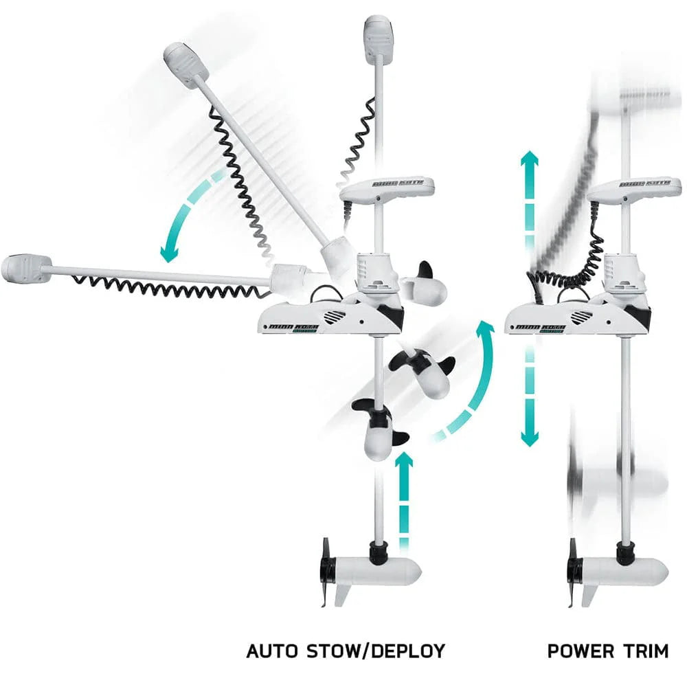 Salt Water Trolling Motor 112 lb. Thrust 60 Shaft 36 Volts L696