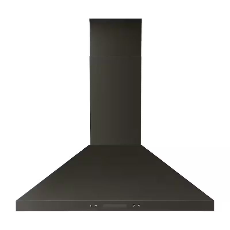 Black Stainless 30 in. 400 CFM Wall Mount Range Hood V224546