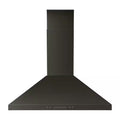 Black Stainless 30 in. 400 CFM Wall Mount Range Hood V224546