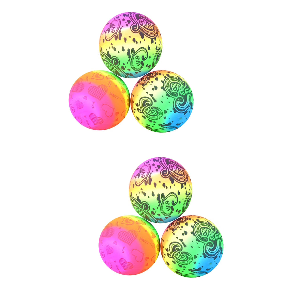 6 pcs Inflatable Beach Volleyball Toys L775