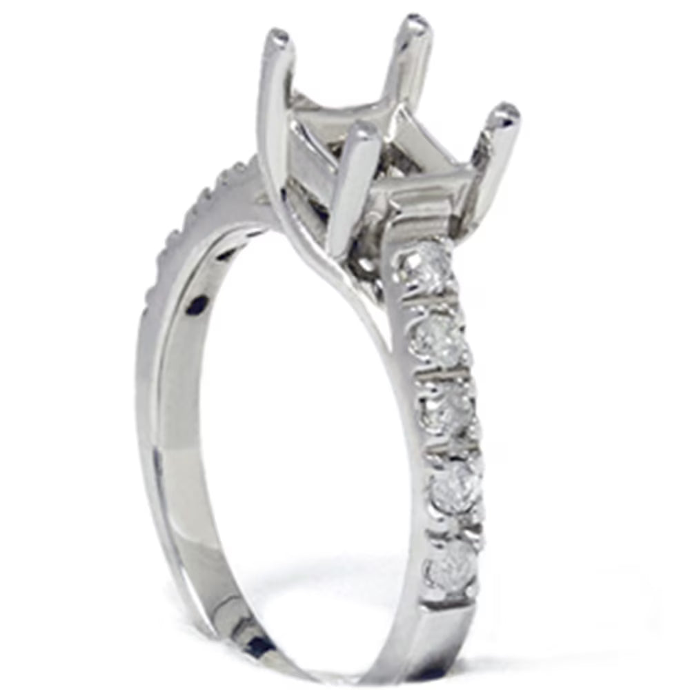 14K Diamond Engagement Ring Setting G40838