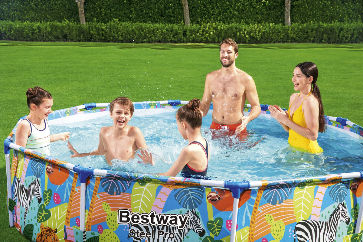 10 ft. x 26 in. Round Metal Frame Above Ground Pool I954
