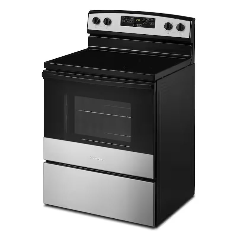 4-Element Freestanding Electric Range in Stainless Steel X617