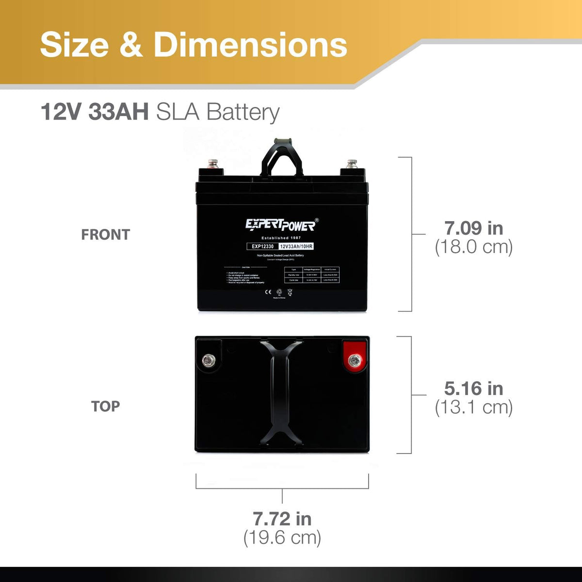 12v 33ah Rechargeable Deep Cycle Battery Pack of 2 Q78009