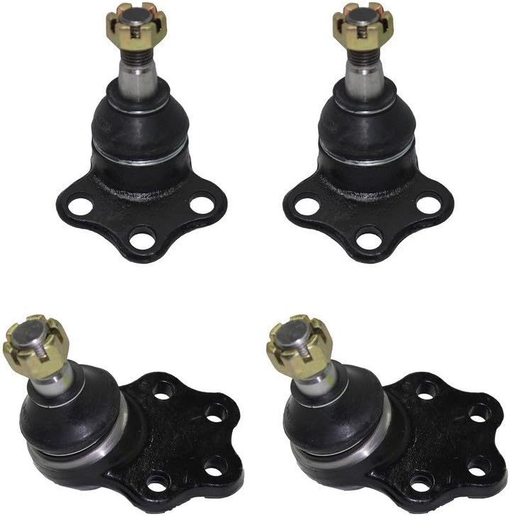 2WD Front Upper & Lower Suspension Ball Joints 4pc Set U1411