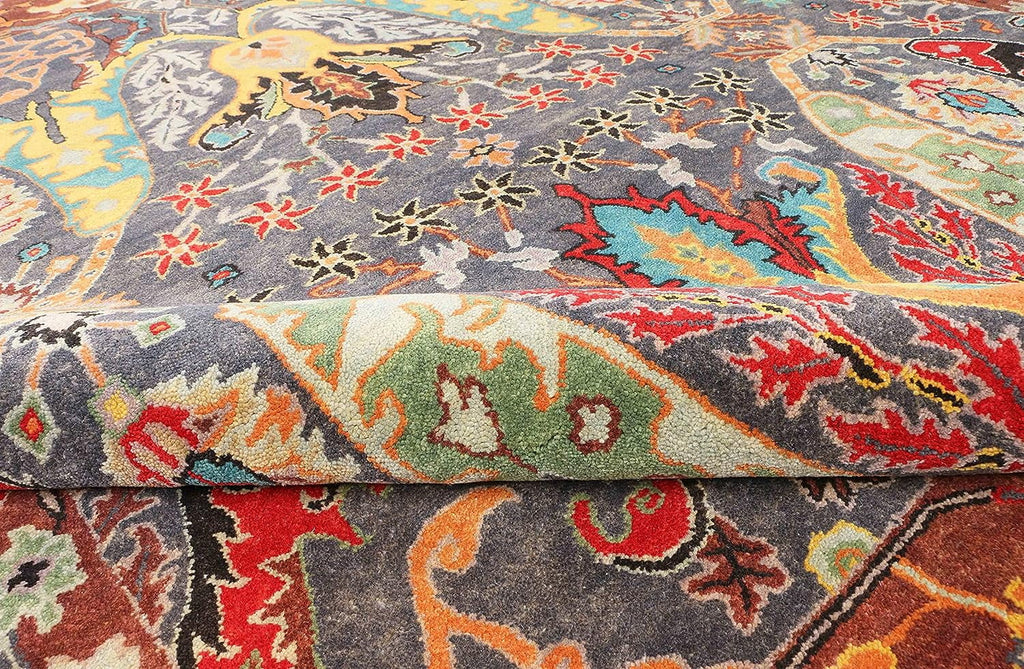 Handmade Tufted 100% Woolen Rugs & Carpet Z984884