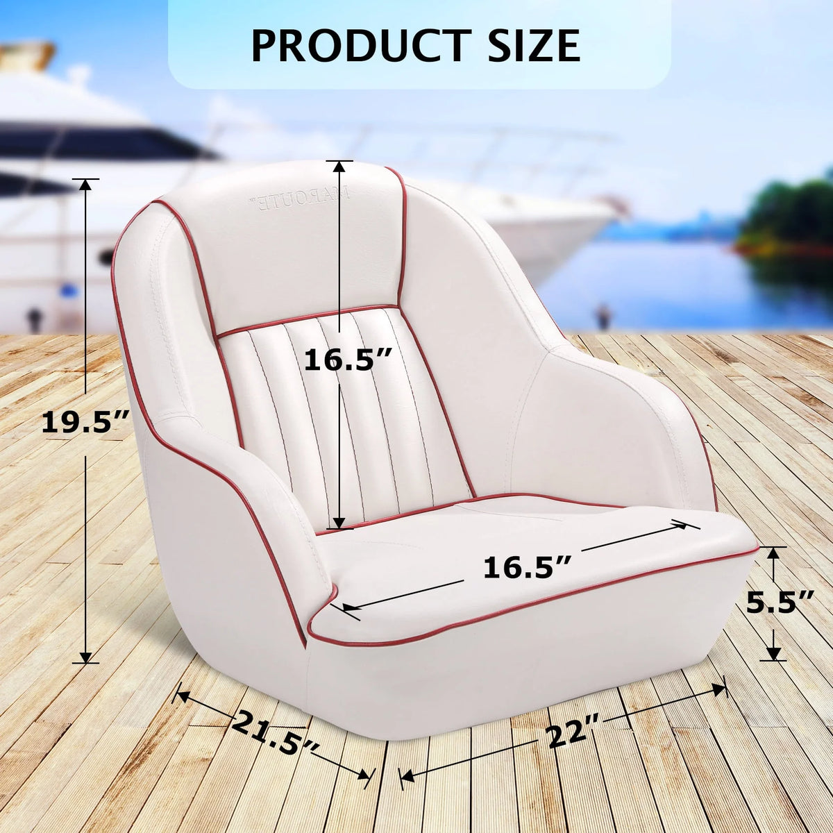 Captains Bucket Boat Seat M43375