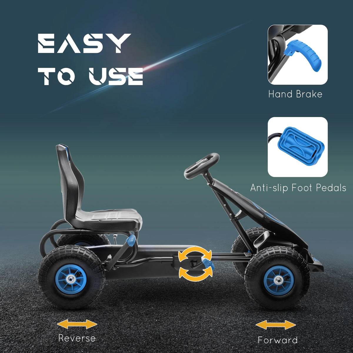Blue Pedal Go Kart S927959