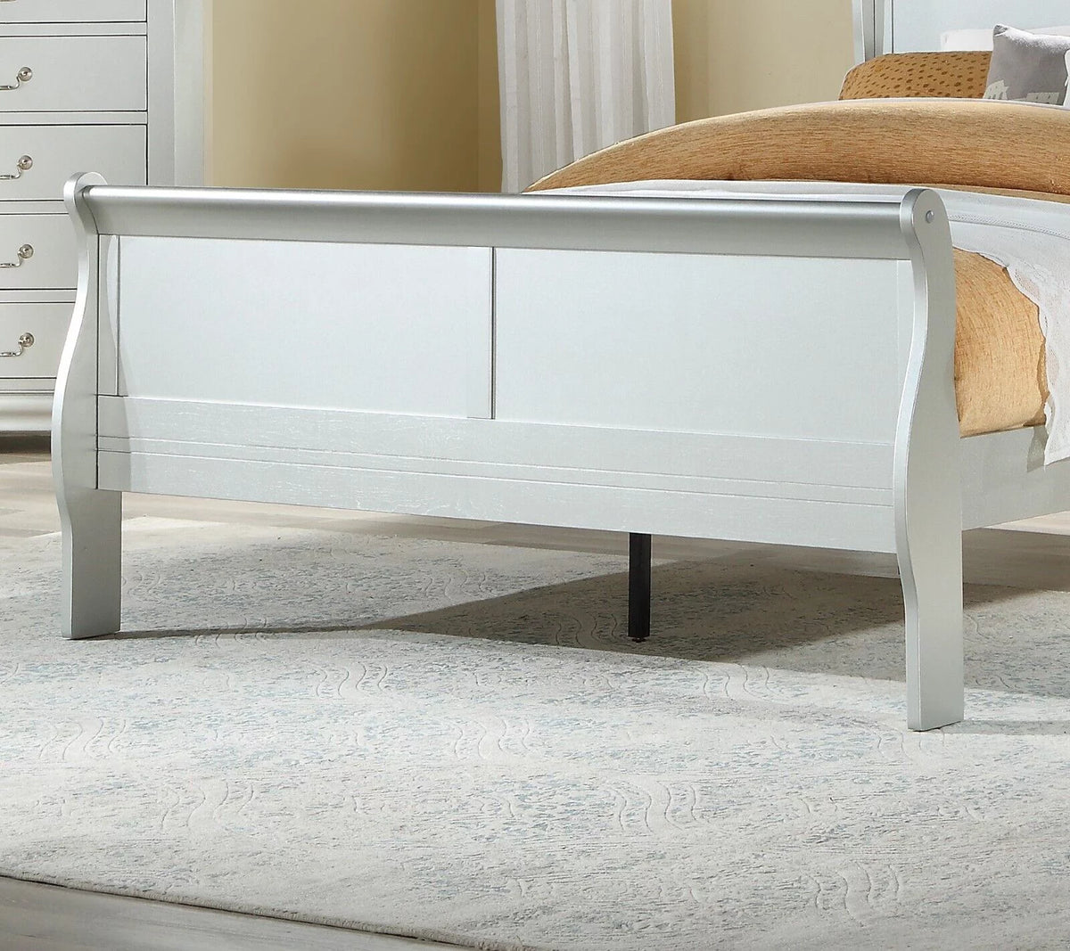 3pc Bedroom Set Eastern King Bed 2x Nightstands U901441