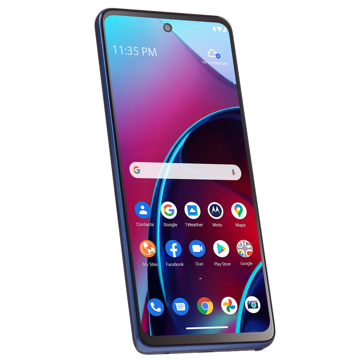 Blue 128GB 4G Prepaid Smartphone C3201