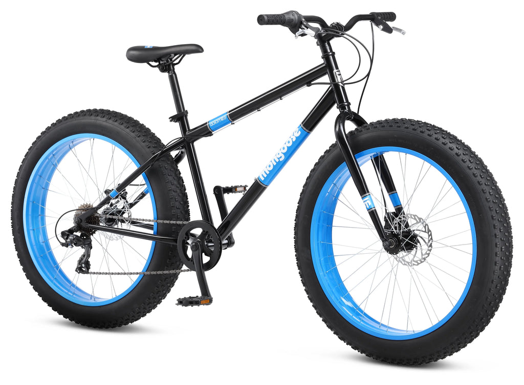26 Fat Tire Bike 7 Speeds Black D6935