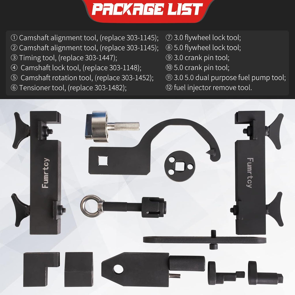 Camshaft Alignment Tool Kit, Engine Timing Tool Set A60624