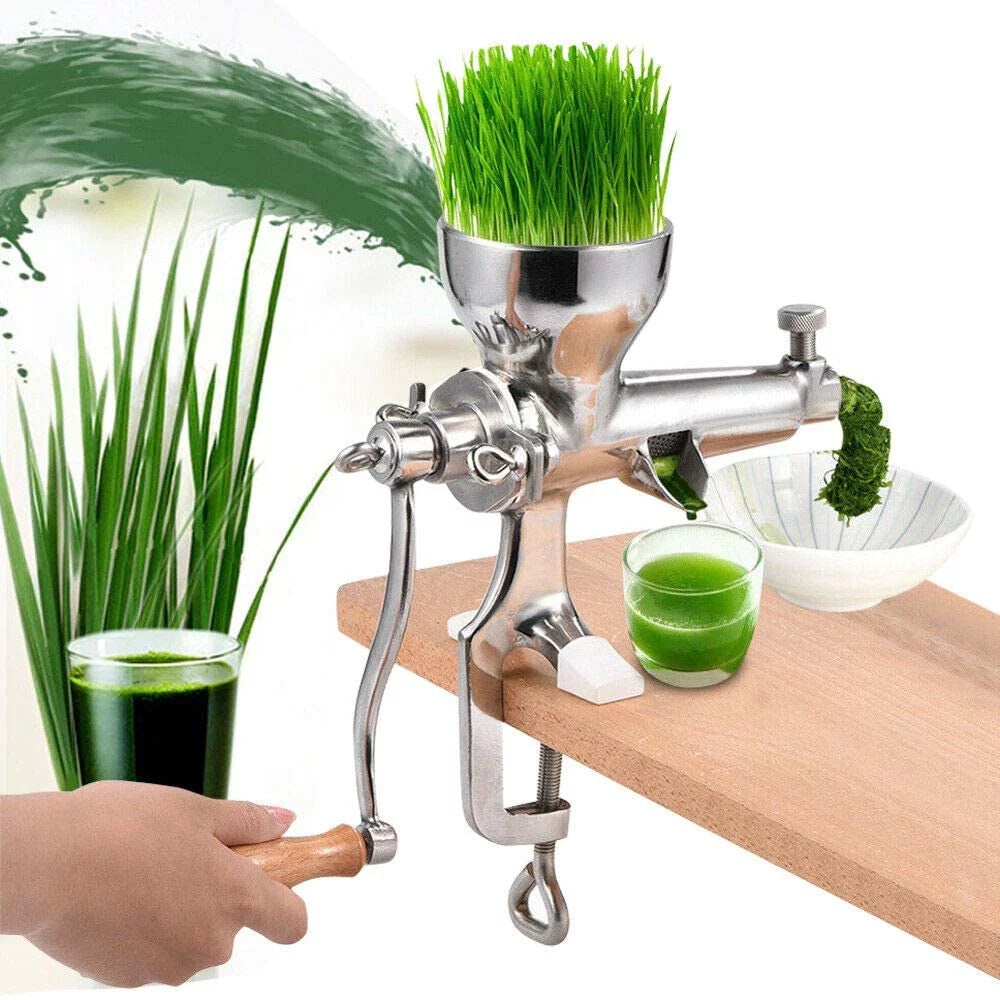Stainless Steel Manual Wheatgrass Juicer R911287