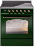 Emerald Green Induction Range with Electric Oven D3627
