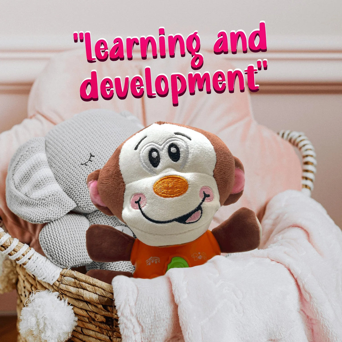 Disney Baby Musical Plush Monkey Toy L90990