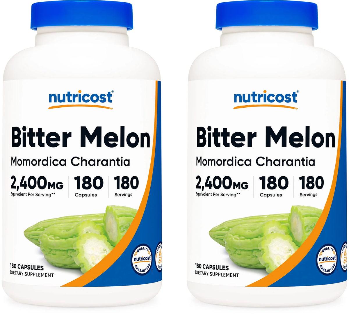 Bitter Melon 600mg 180 Capsules 2 Bottles Z650492