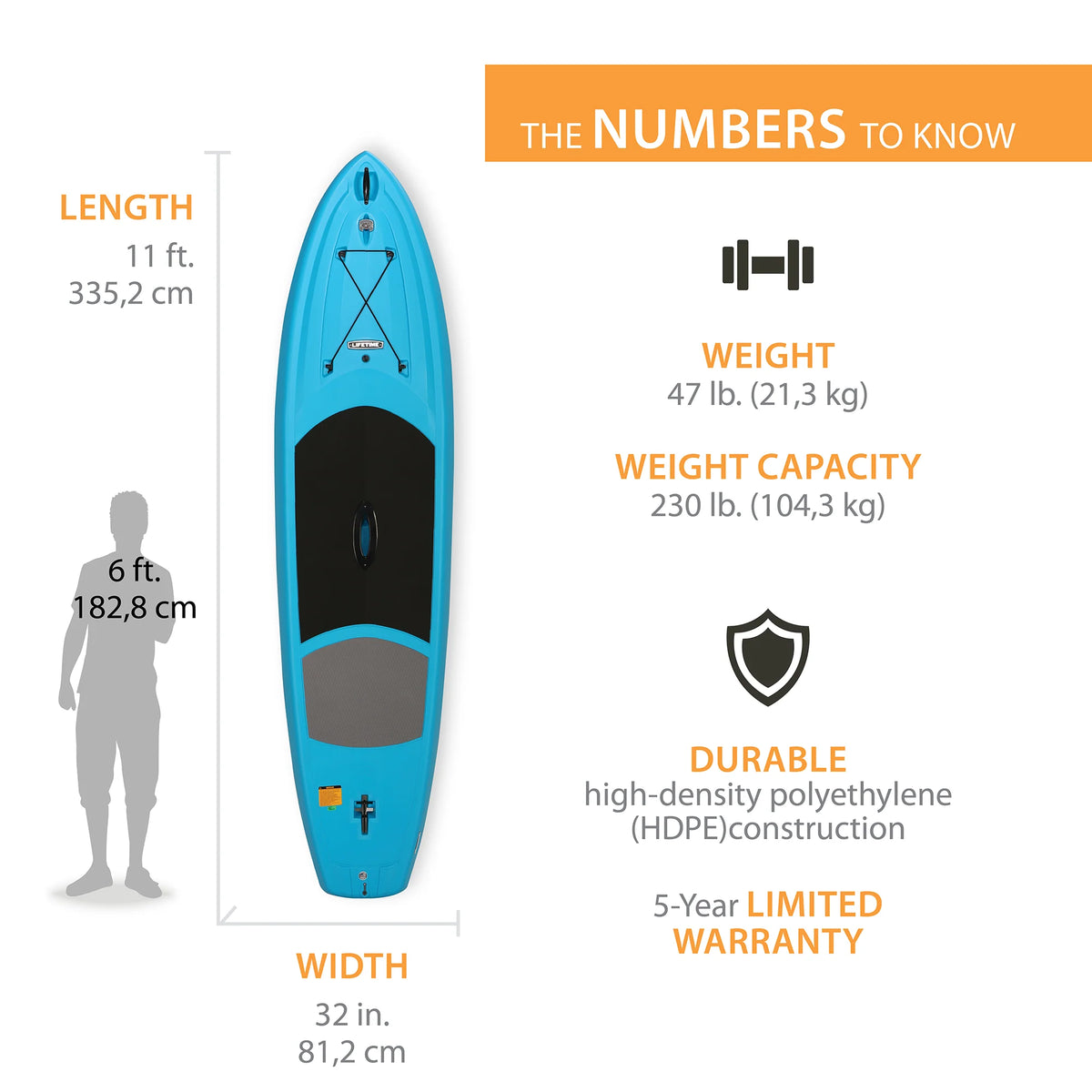 11 ft Stand-up Paddleboard U619425