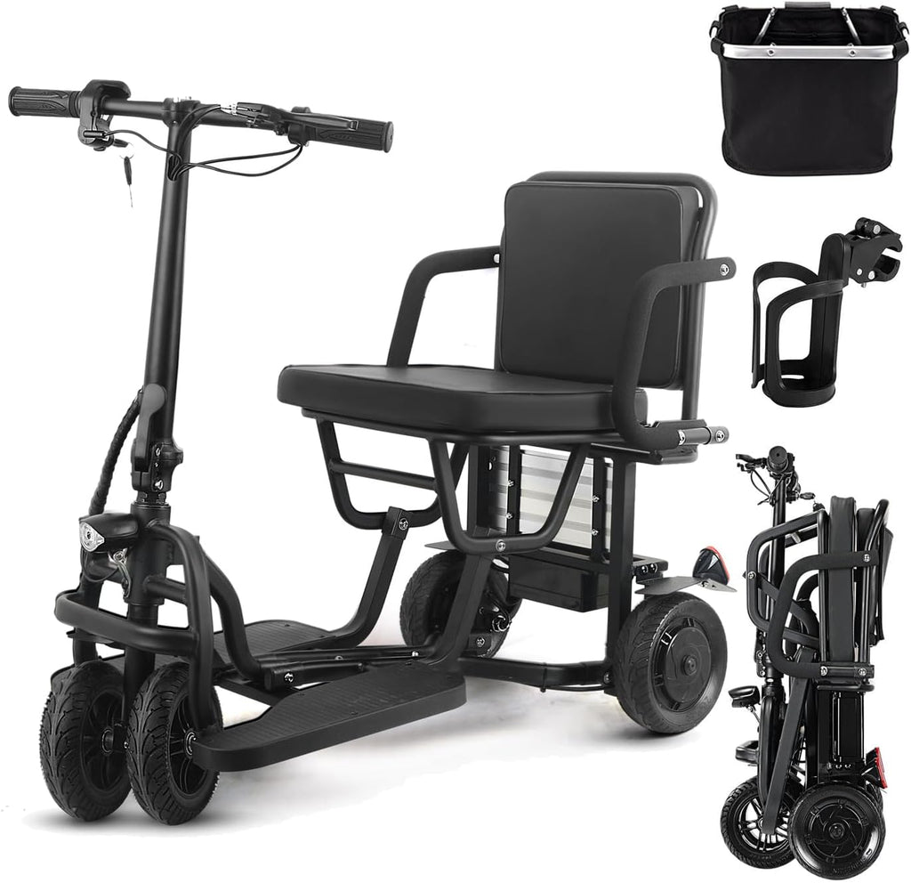 Ultra Lightweight Folding Electric Scooter with Seat N137