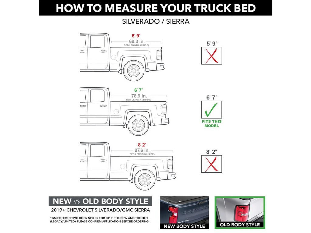 Soft Roll Up Truck Bed Tonneau Cover G740