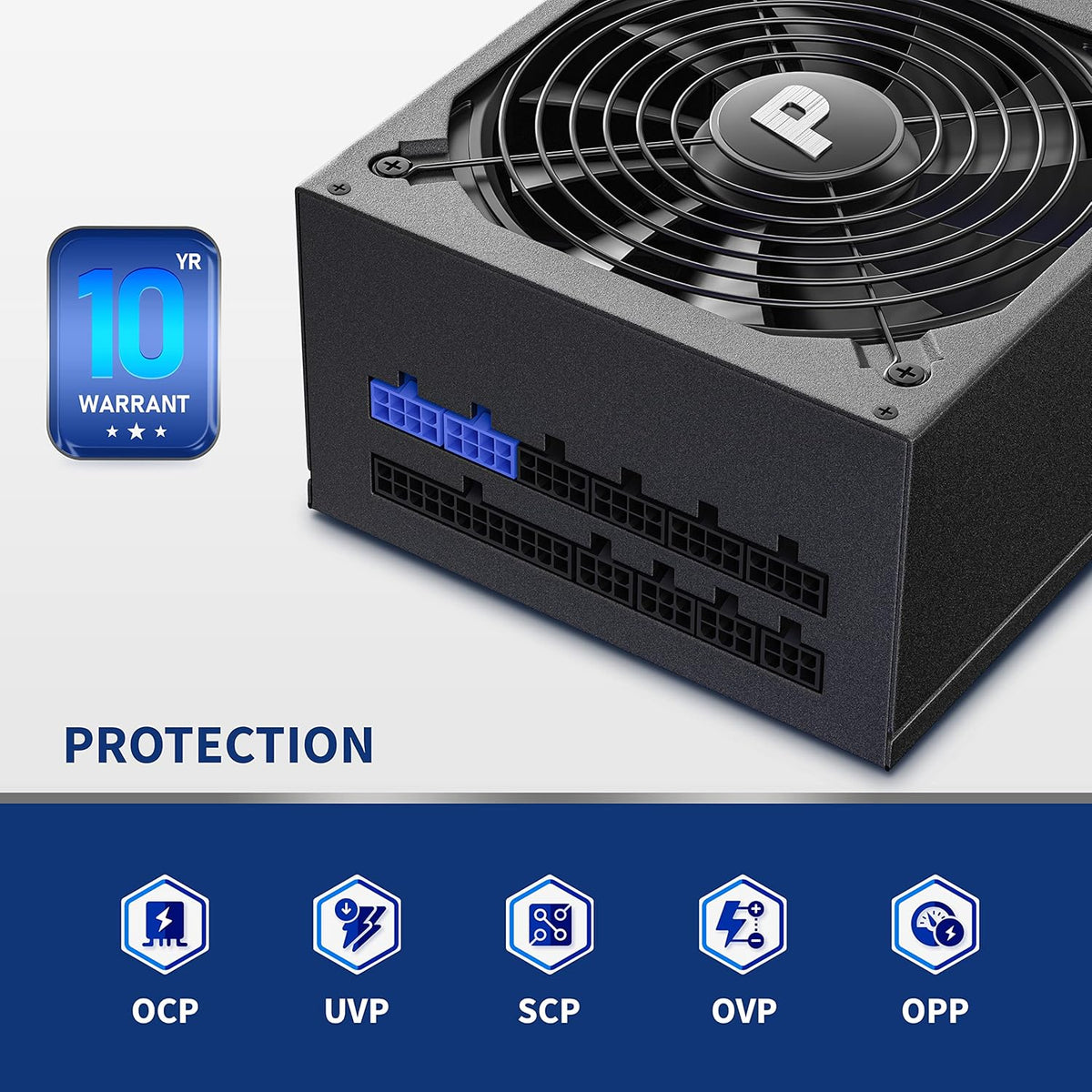 1000W 80+ Gold Full Modular Power Supply B3309