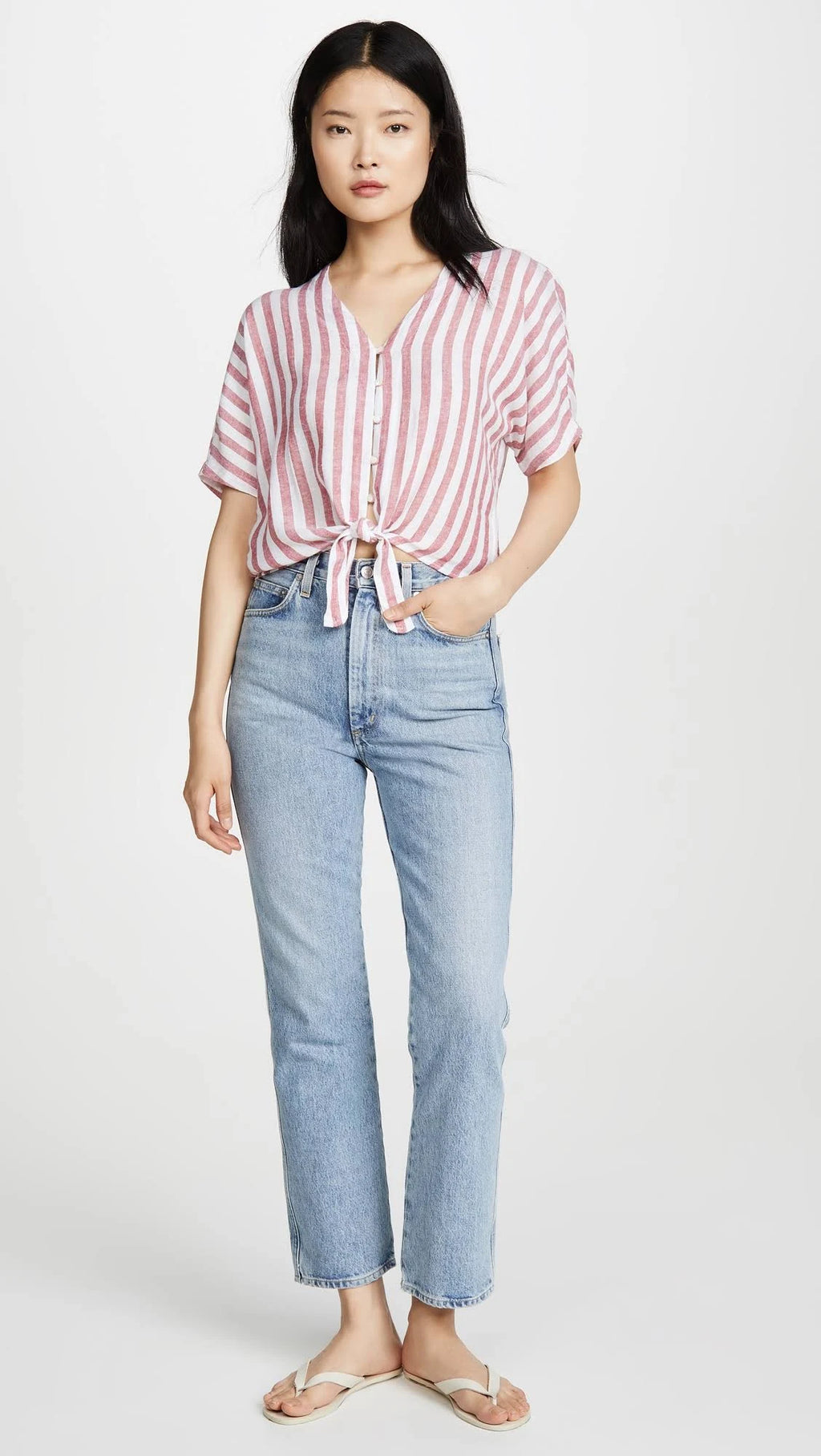 Carmine Button Down Shirt Y16338