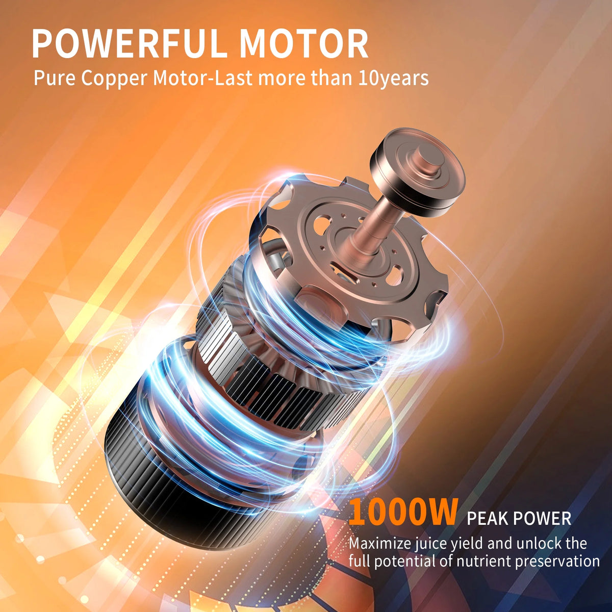 600W Centrifugal Juicer with 3 Feed Chute K184