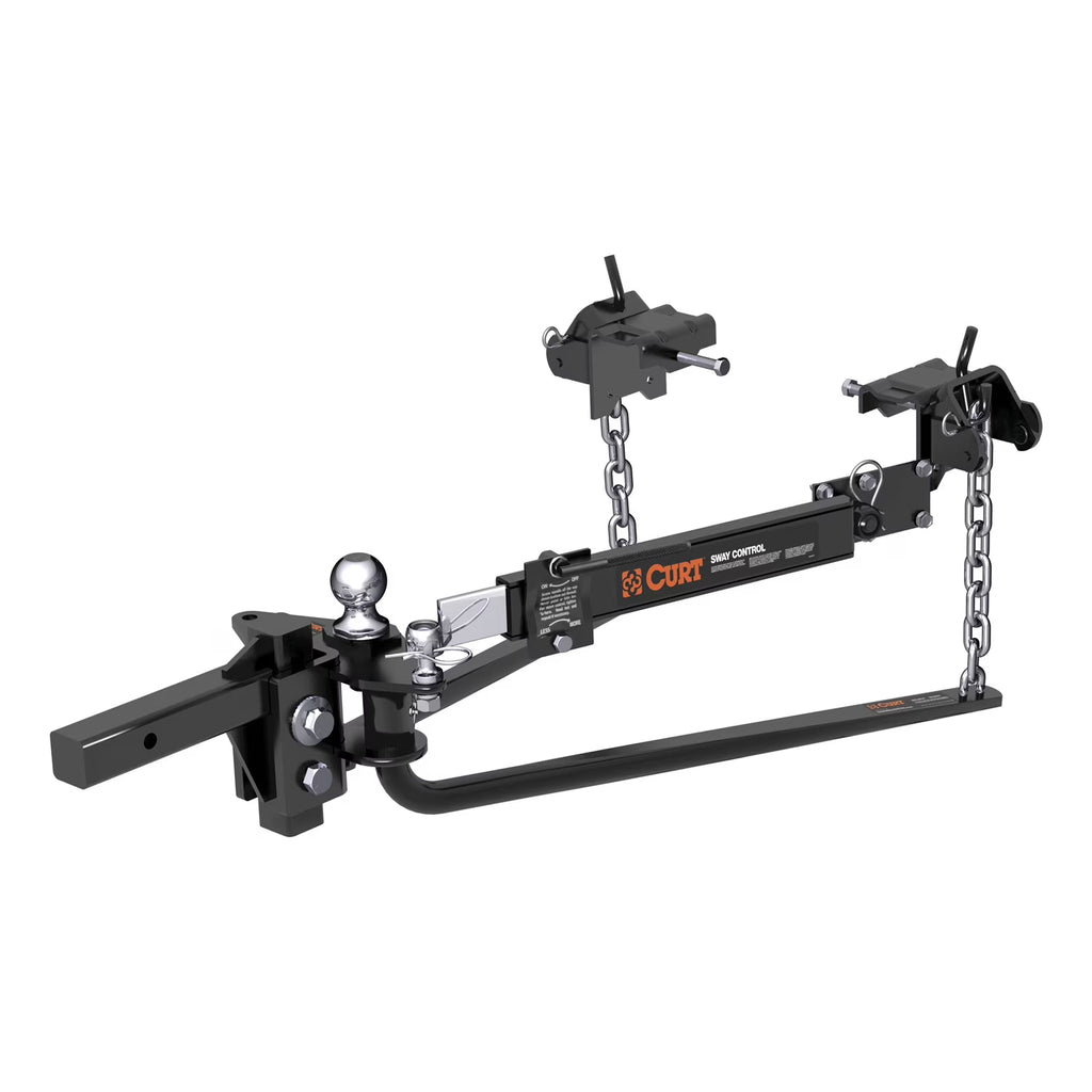 10000 lb Capacity Round Bar WD Hitch Complete Kit E6613