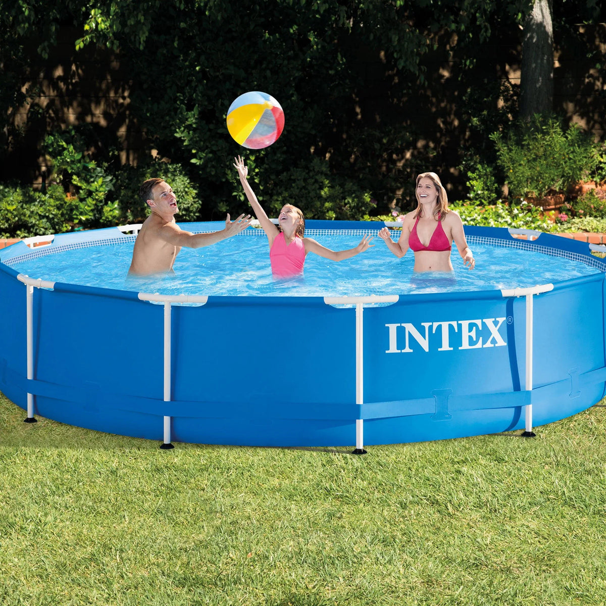 12 Ft Pool Cover and Above Ground Swimming Pool K155