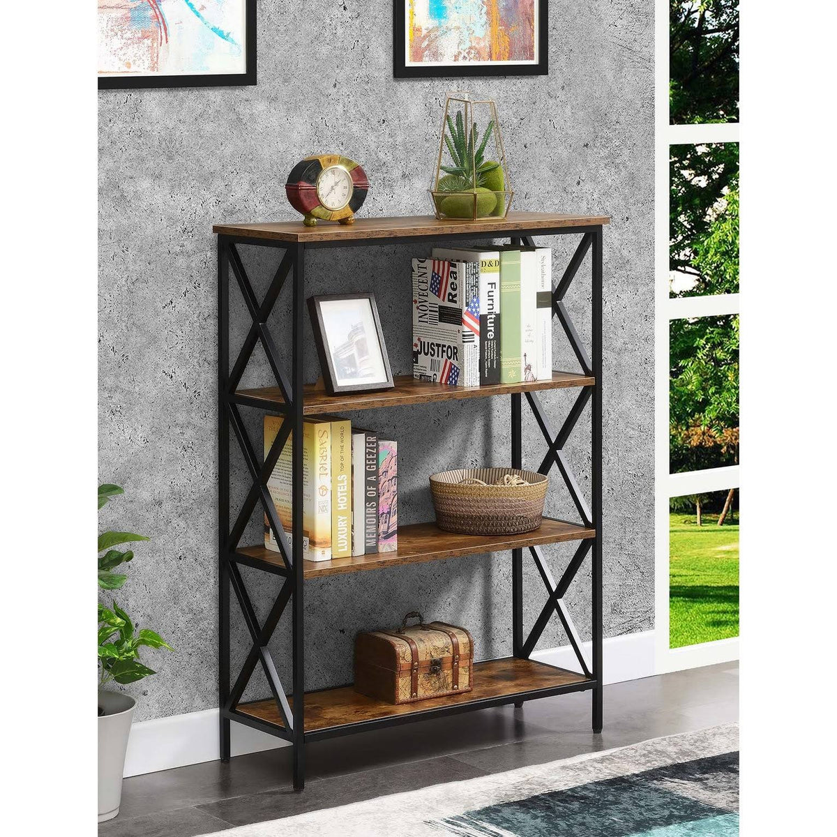 4 Tier Bookcase A2621