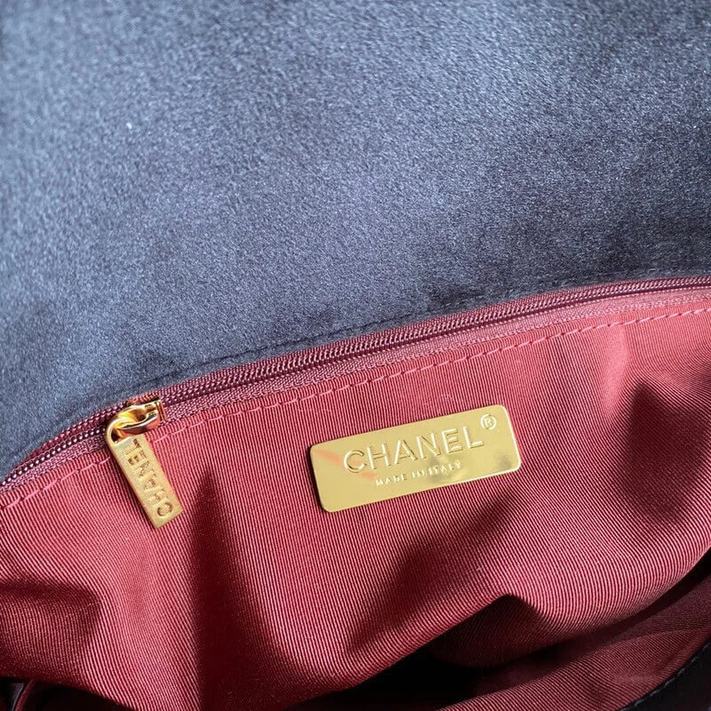 Small Velvet Flap Bag C24146