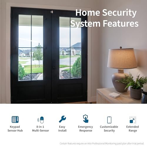 White 2K Wireless Security Camera U606861