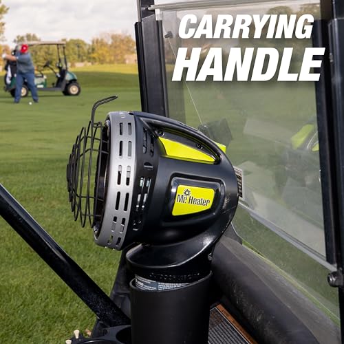 Silver and Black 4000 BTU Golf Cart Heater G11752