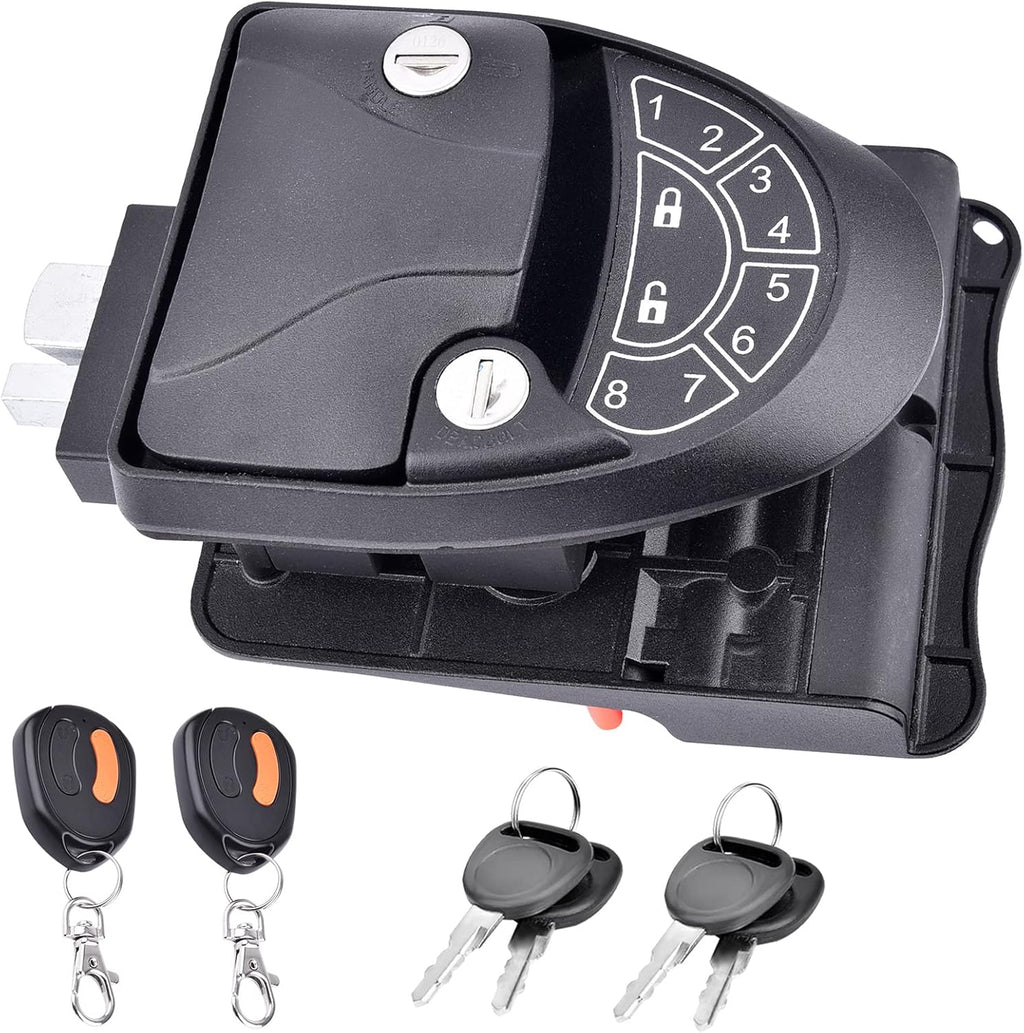 Waterproof Metal RV Keyless Entry Door Lock with Backlit Keypad Q484004