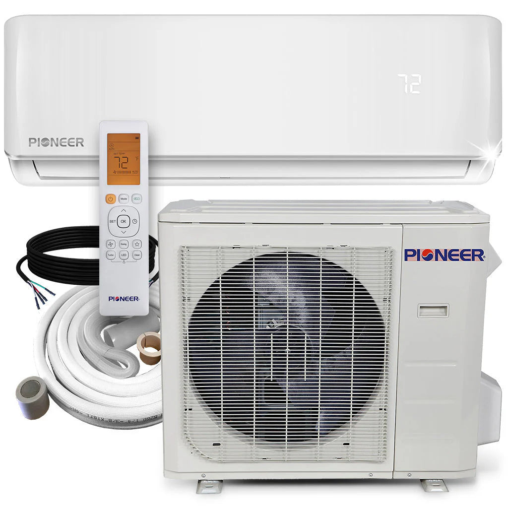 30,000 BTU 18.6 SEER 230V Ductless Mini-Split Inverter Air Conditioner Heat Pump System N1498