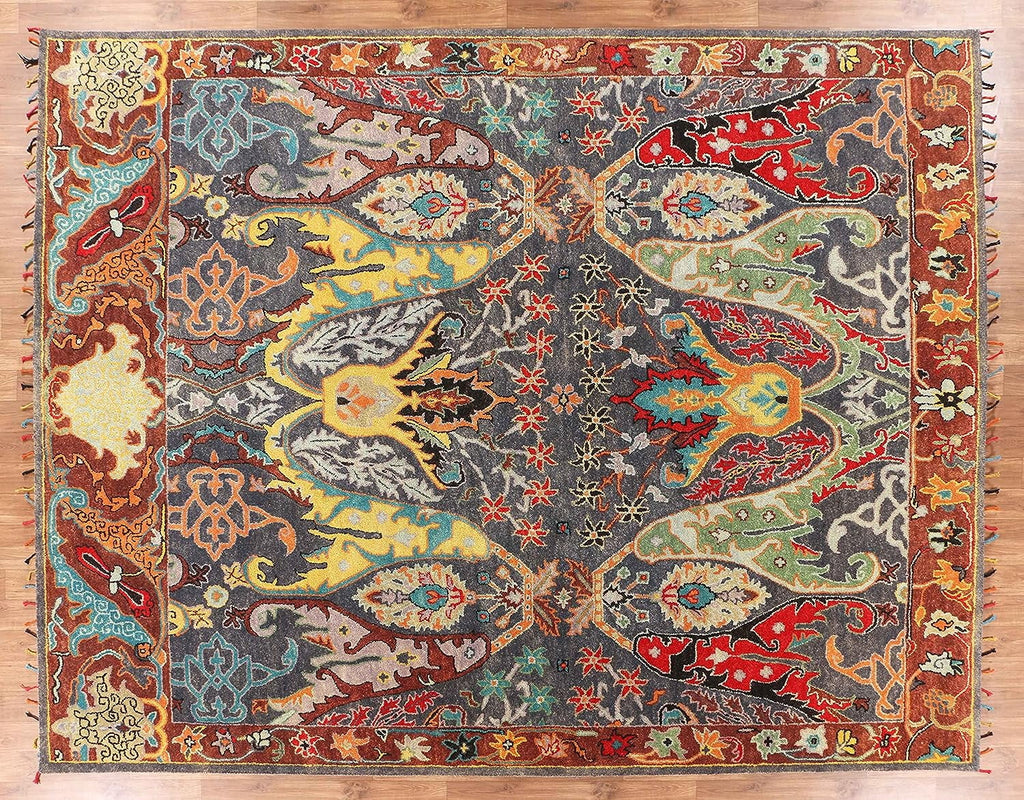 Handmade Tufted 100% Woolen Rugs & Carpet Z984884
