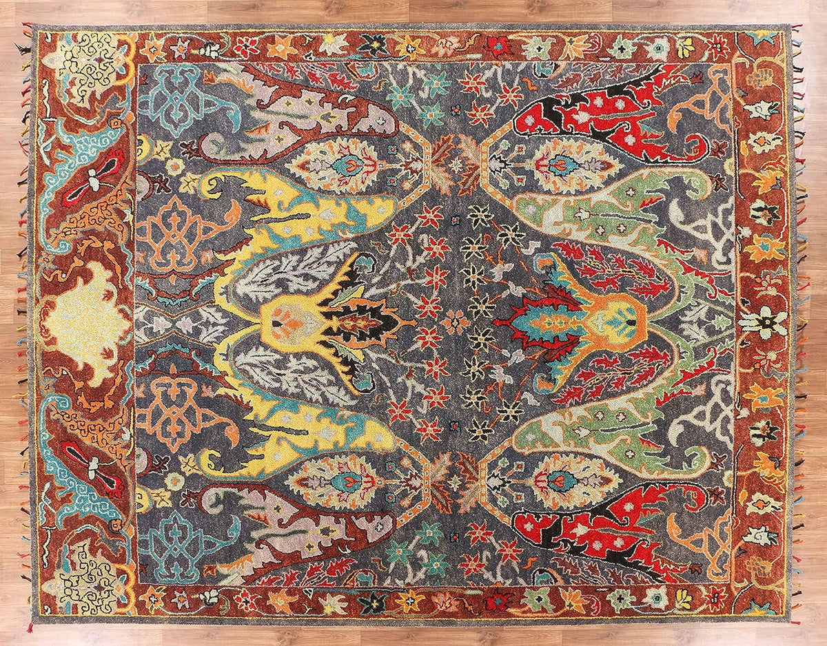 Handmade Tufted 100% Woolen Rugs & Carpet Z984884